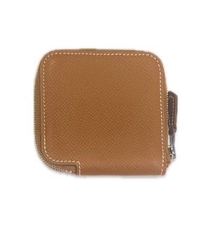 Hermès エルメス アザップシルクインコインケース H084237CK-Ｗ GOLD/BLEU HYDRA