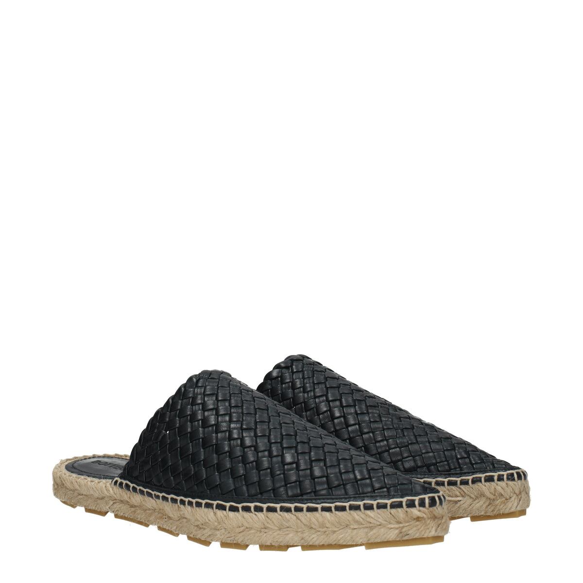 【新品】BOTTEGA VENETA ボッテガヴェネタ レディース スライドサンダル レザー ブルー 741084VBSN04615