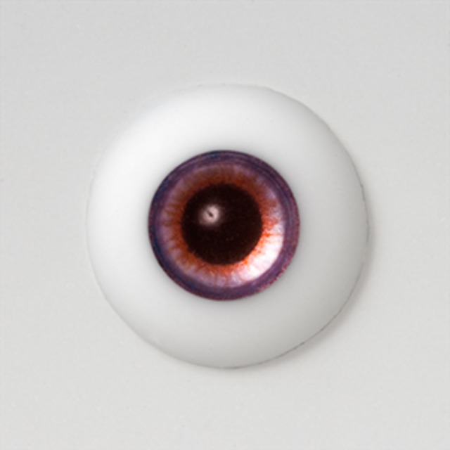 Silicone eye - 19mm Metalized Purplish Mauve Eclipse PW