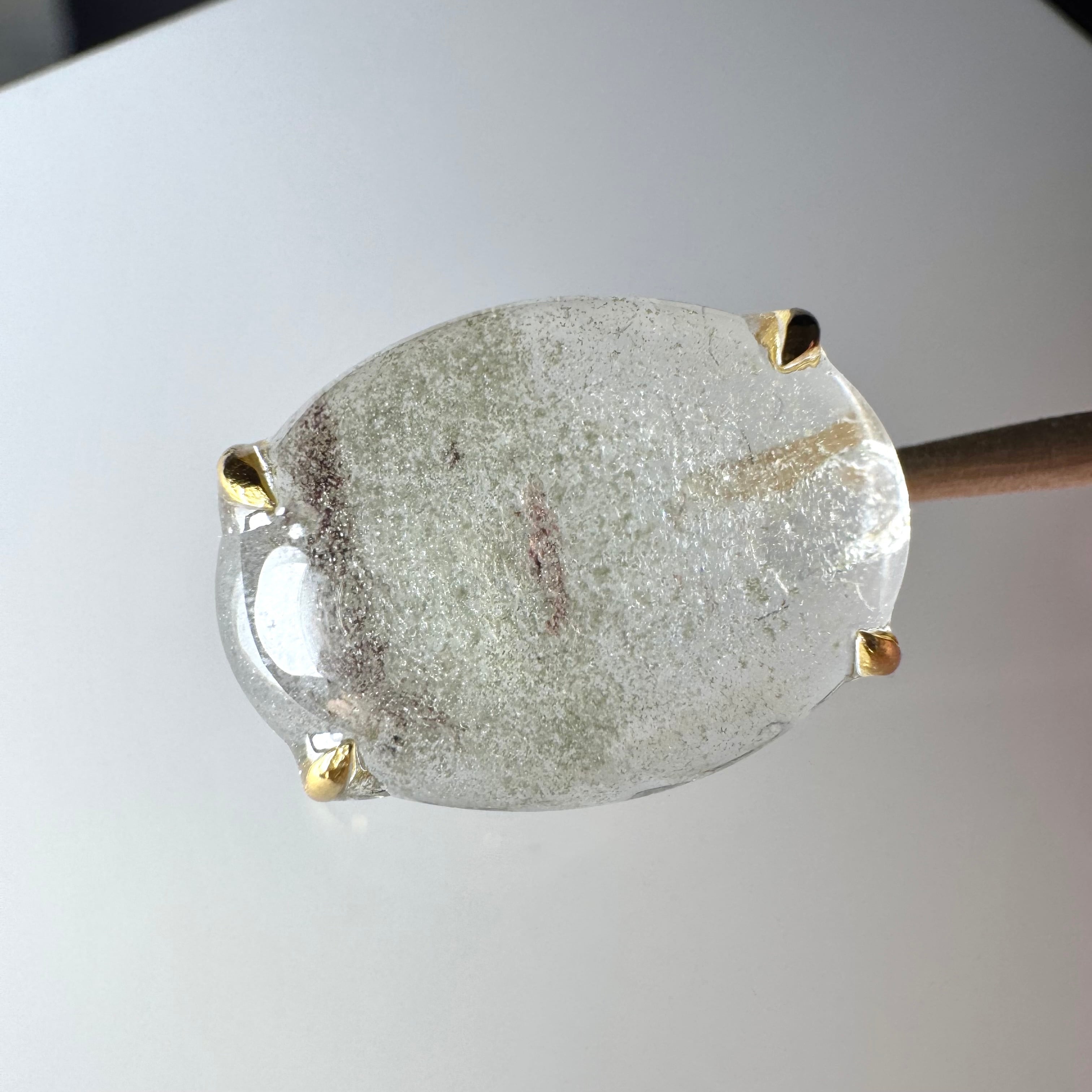 no.E5 原石からお仕立てしたガネーシュヒマール ペンダントトップ兼ブレスチャーム