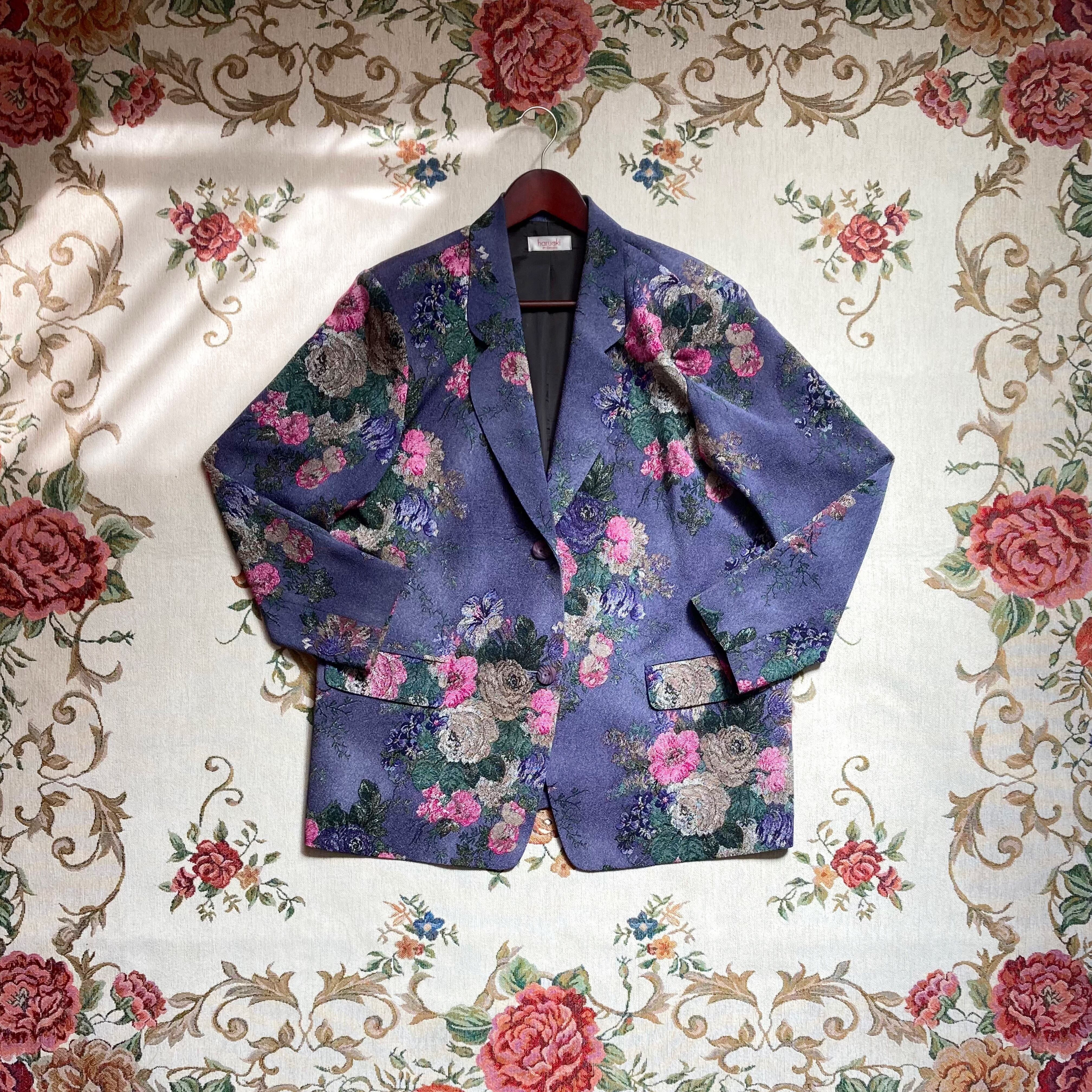 JAPAN vintage flower jacket
