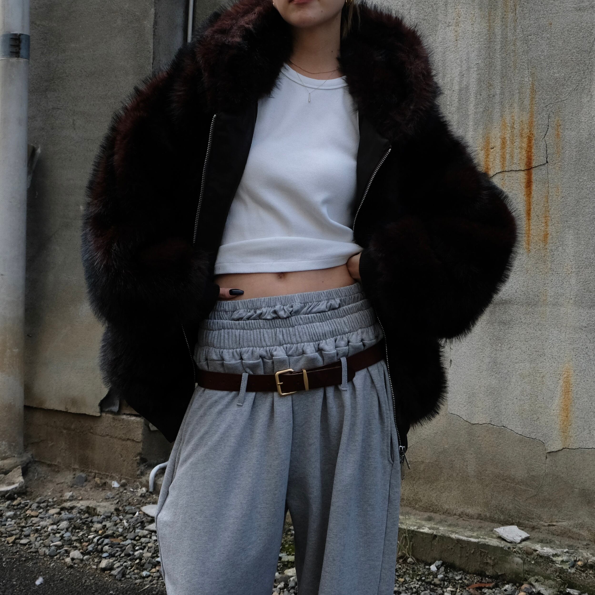 COCOON HOOD FUR / D.BRN | FELIM