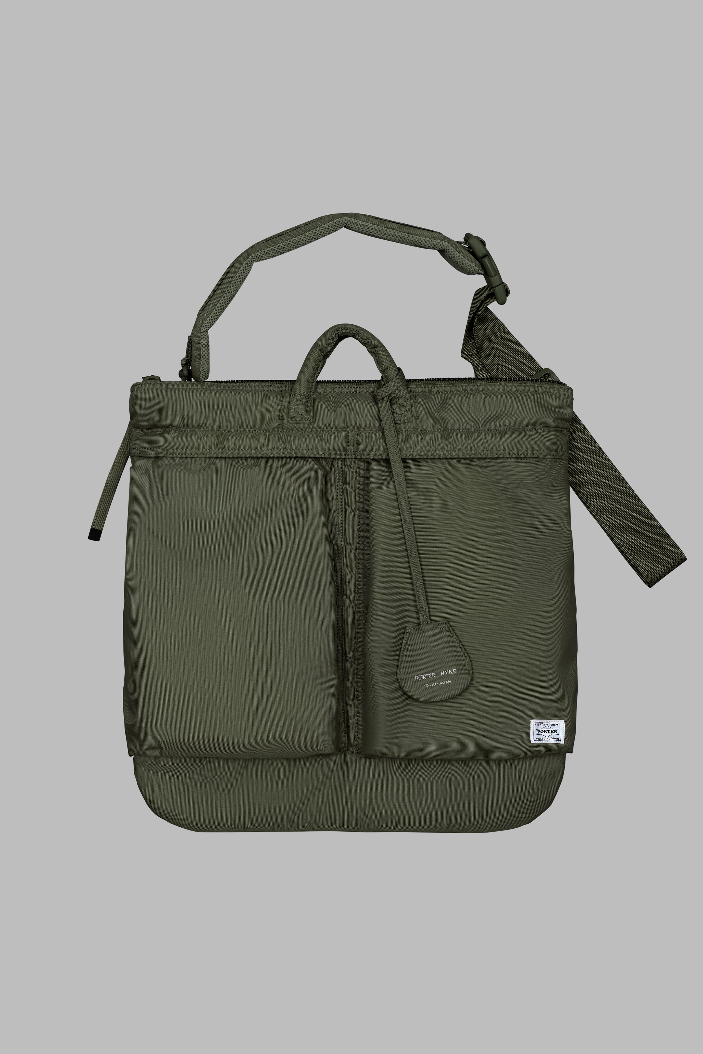 HYKE【ハイク】PORTER × HYKE HELMET BAG 19354 / OLIVE DRAB