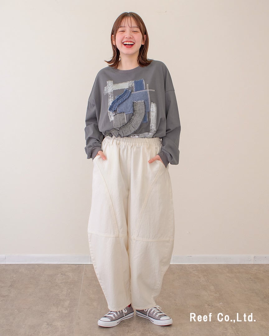 26春夏新色／【Reef's popular items】mililopiulu 切替 ボールパンツ