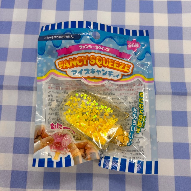 『おもちゃ・スクイーズ』　ファンシースクイーズ（アイスキャンディ）　アソートカラー（色の指定不可）
