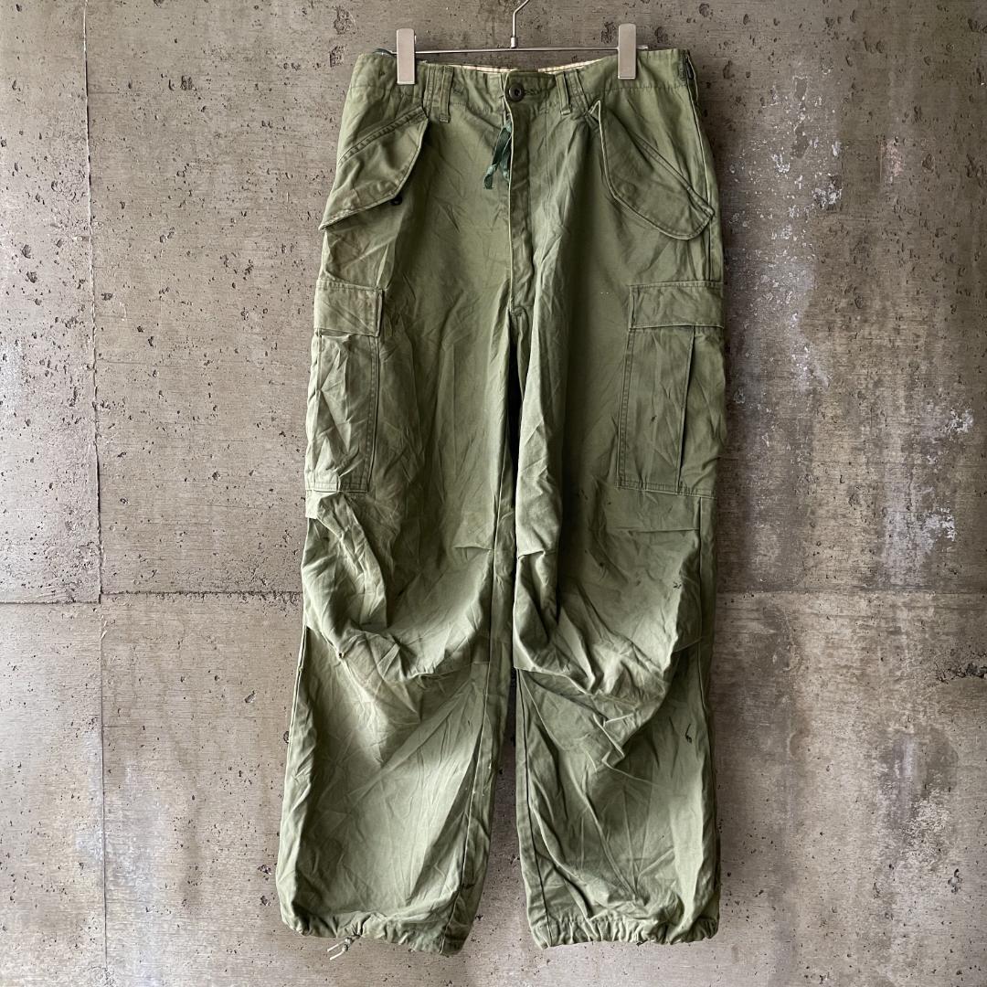 実物60s m65カーゴパンツ アメリカ軍 USARMY vintage 軍物