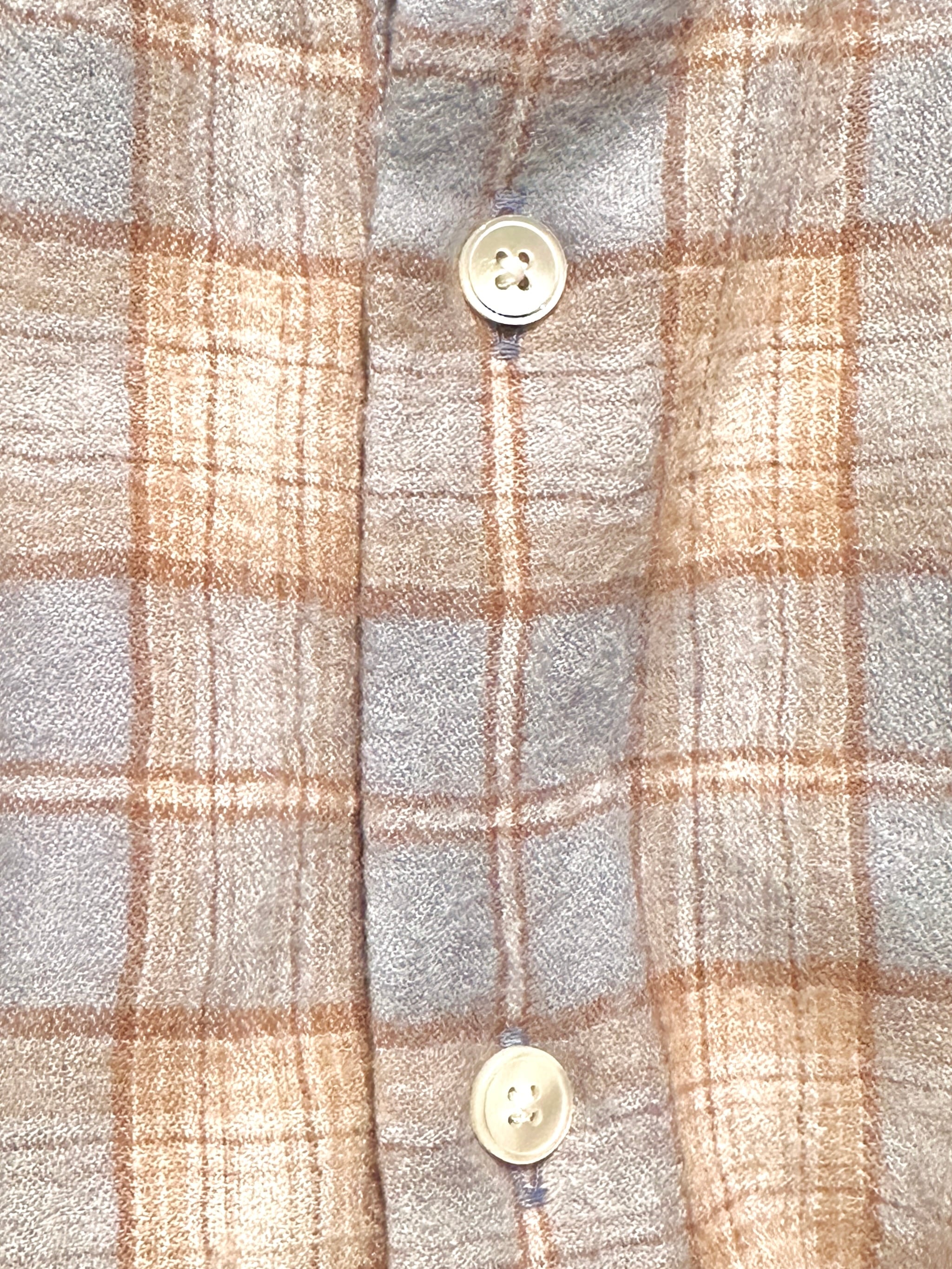 AURALEE  [AIRY WOOL CHECK SHIRT]