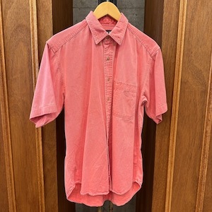 1990'S OLD GAP COTTON SHIRT PINK S ⑧