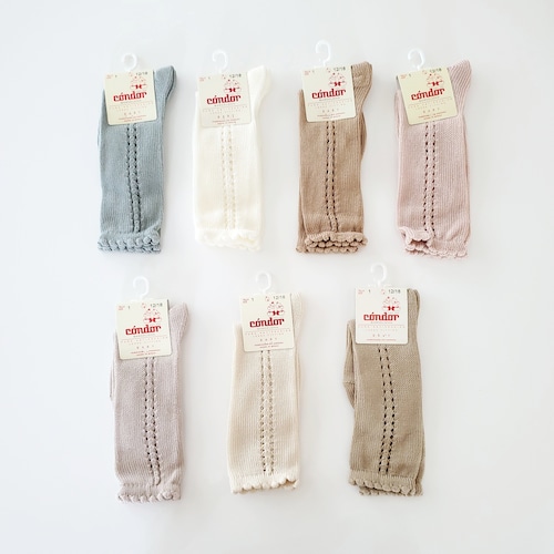 Condor -〈size0-2 〉Side Openwork High Socks（コンドル）