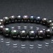 ブラックオパール ブレスレット 11mm 一点物 おまかせ便 111-37939