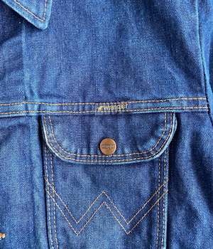 Vintage 7080s denim jacket -Wrangler-