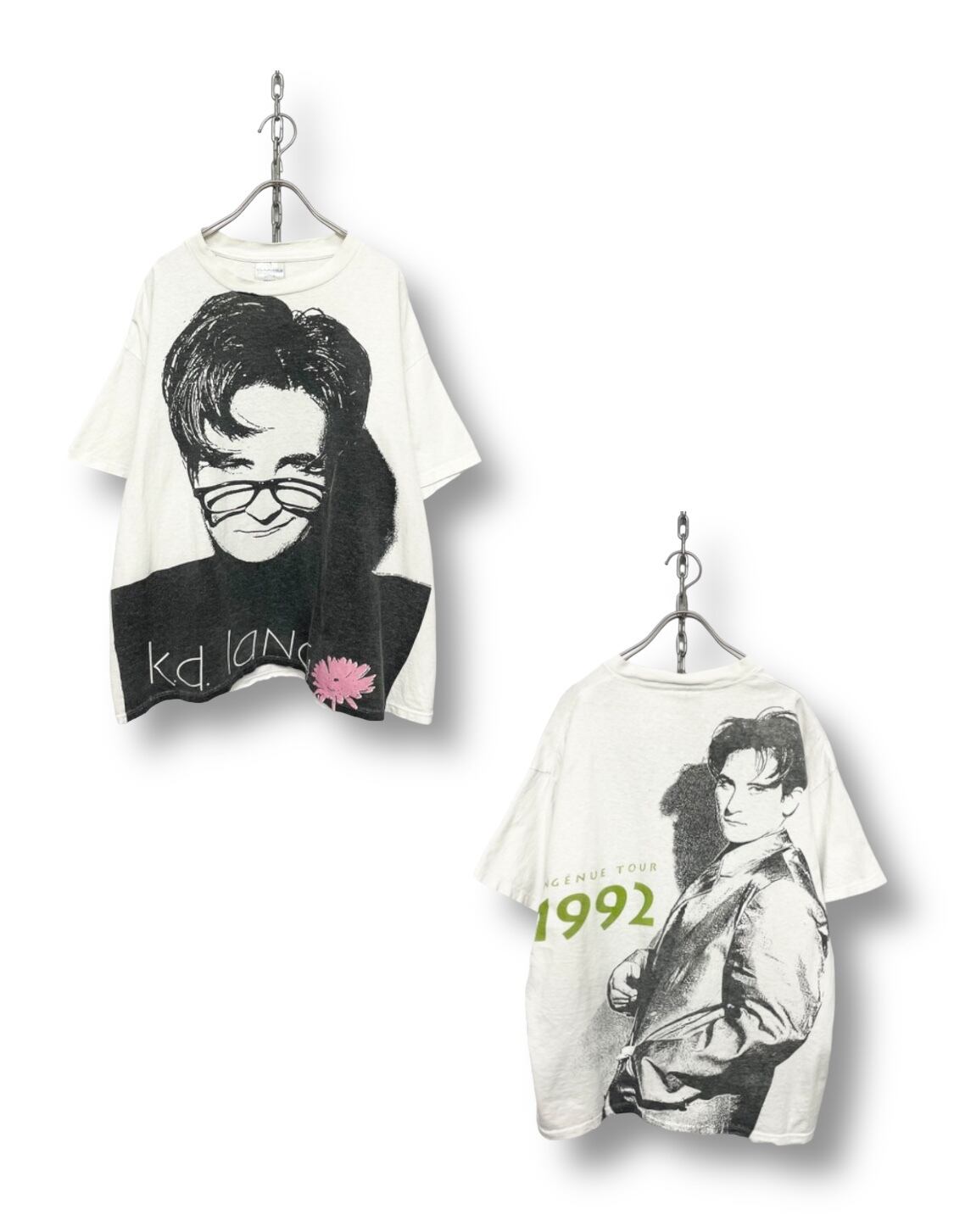 90's “K.D.LANG” Singer Print Tee「Made in USA」 | RENGA CLOTHING STORE