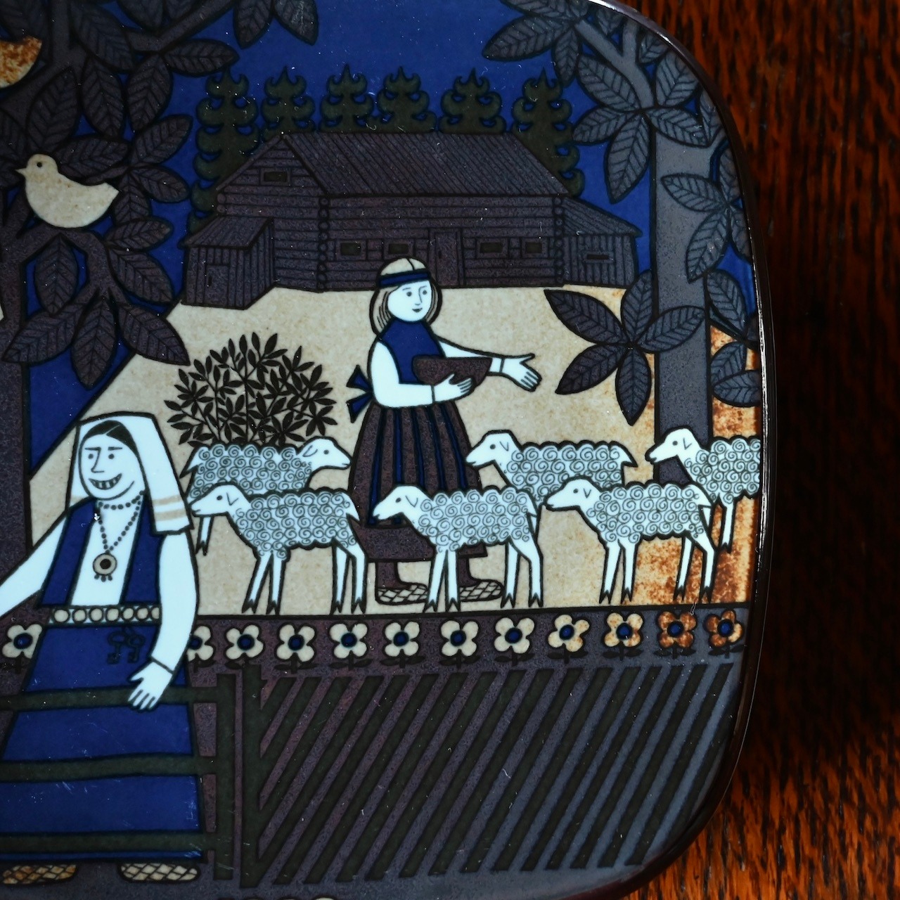 ARABIA Year Plate / アラビア イヤー プレート【A】〈 北欧・フィンランド・食器・皿・アンティーク・ヴィンテージ 〉114249