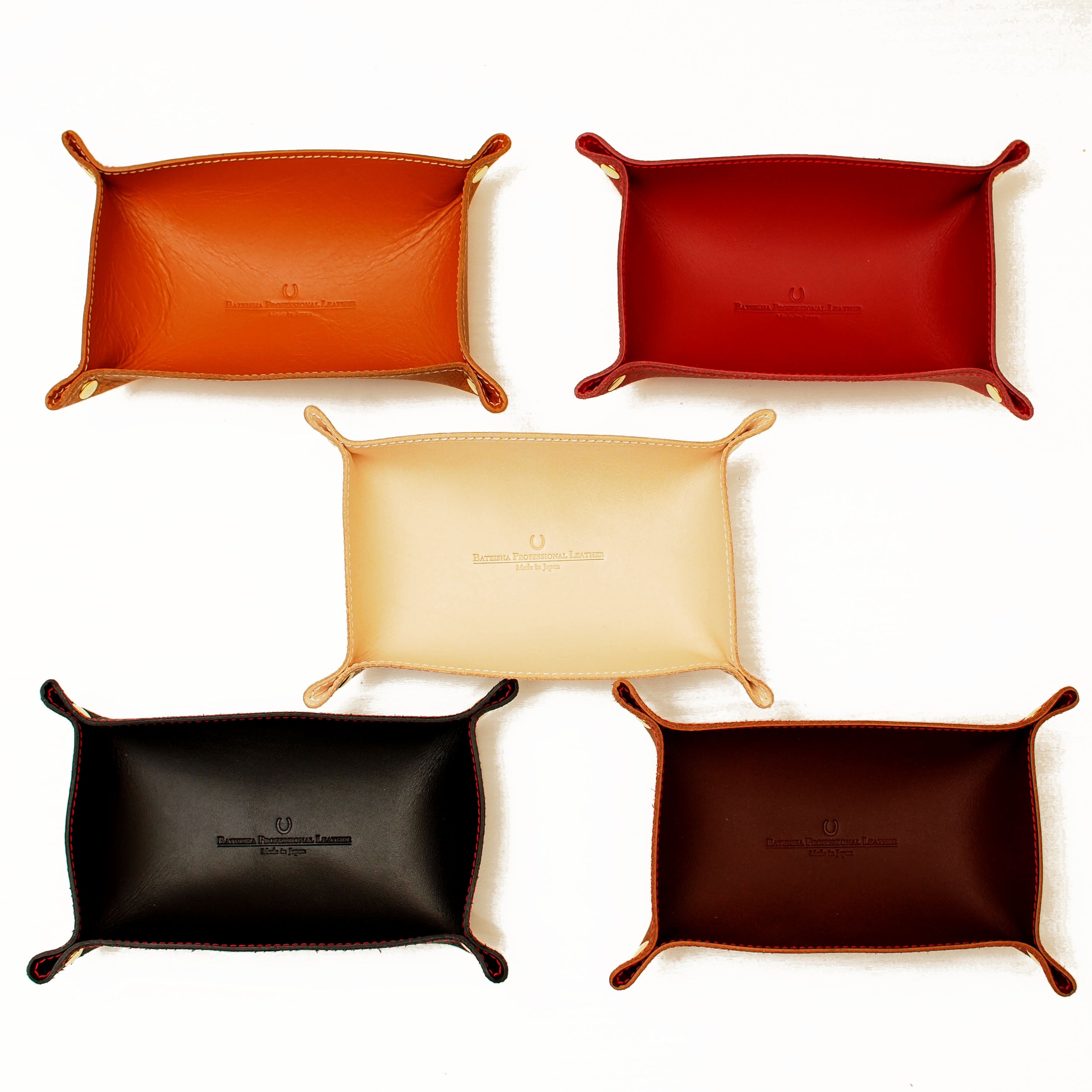 レザートレイ【姫路レザーキャメル牛革】AC-03