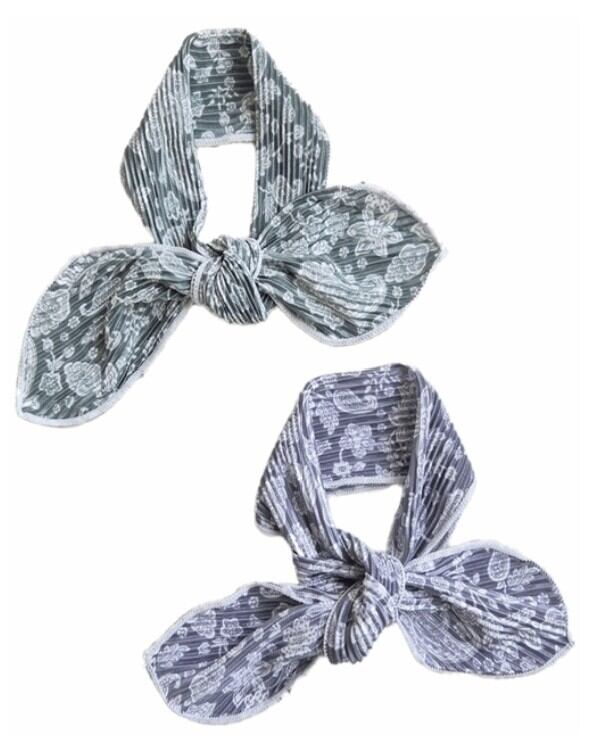予約【NOUnNOU】PAISLEY SCARF (2Color)
