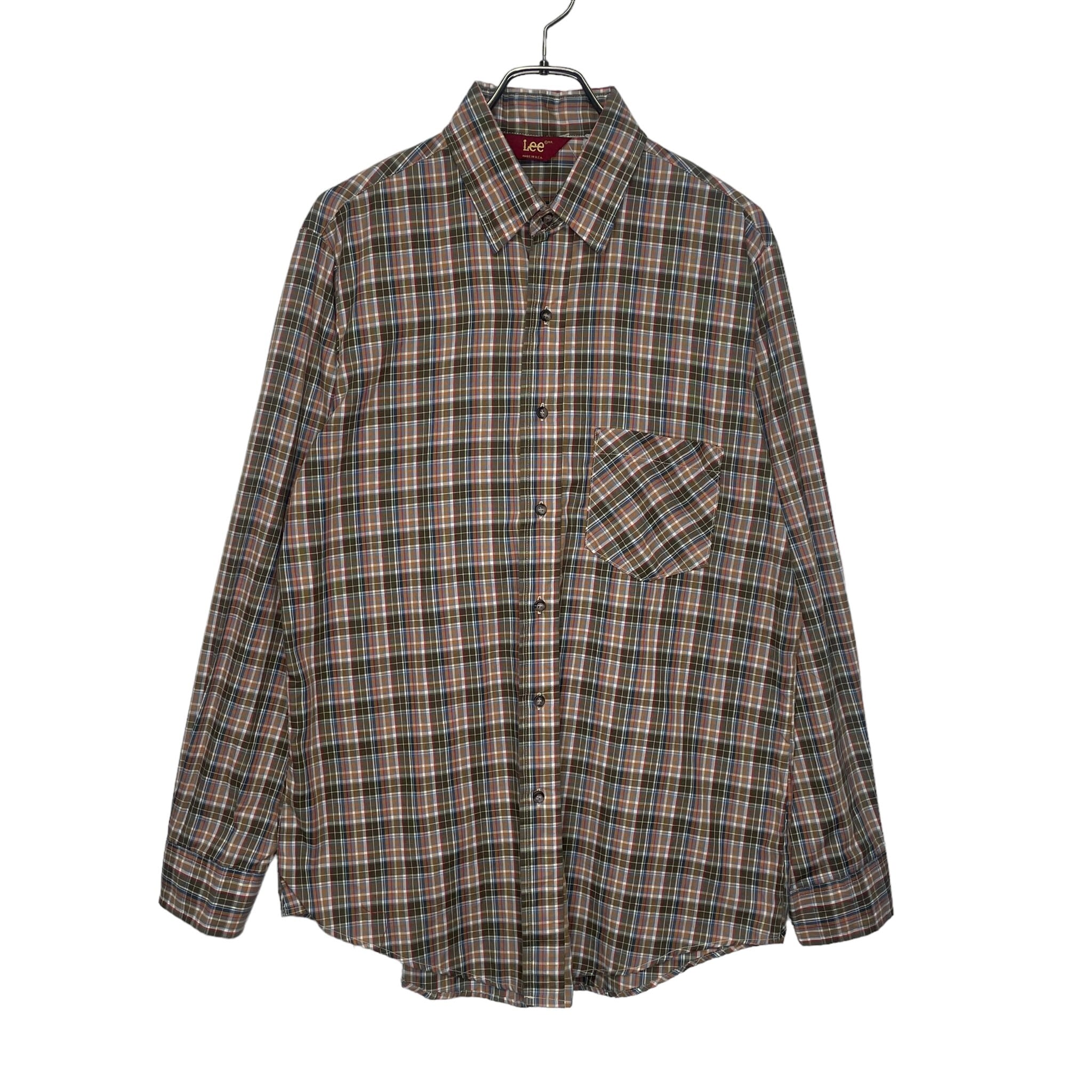 Made in USA】Lee ネルシャツ L チェック柄 ブランドタグ | 古着屋OLDGREEN