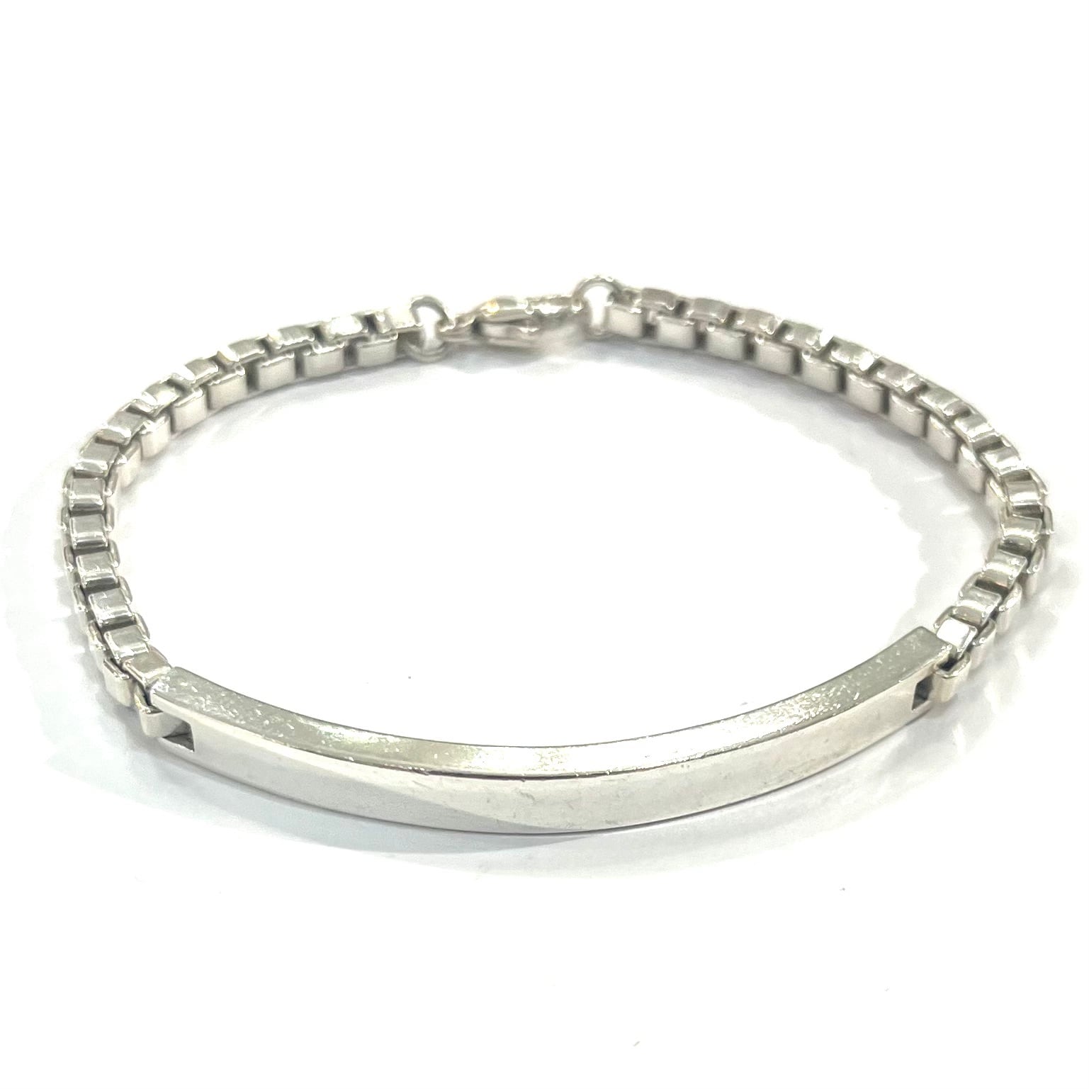 TIFFANY&CO.】2778 名作。ティファニー ID ベネチアンチェーン