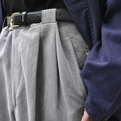 marbled gray 2tuck slacks
