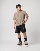 サルエルショートパンツ(SP00001)