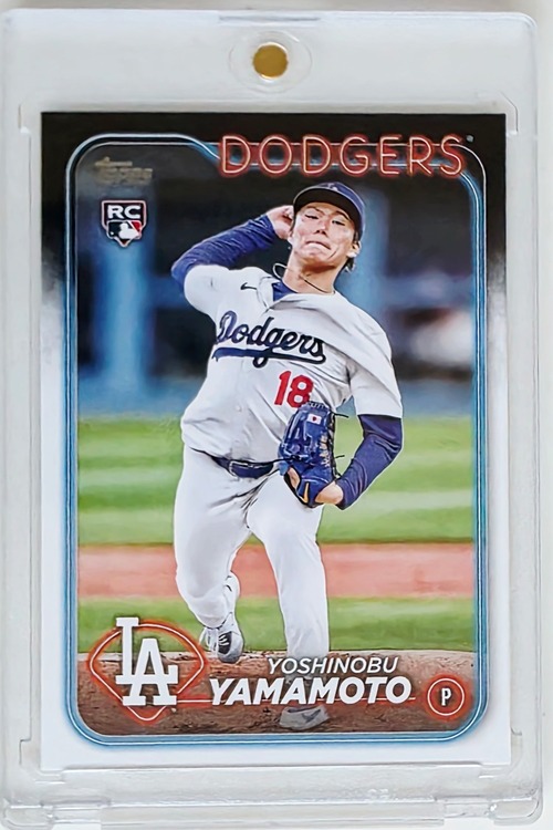 Yoshinobu Yamamoto Rookie Card Ungraded #553
