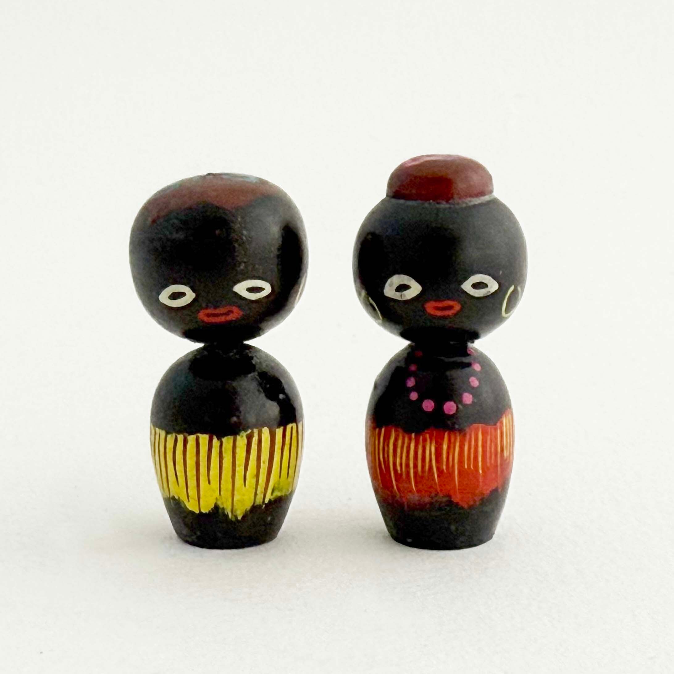 南国先住民こけしペア（4cm）