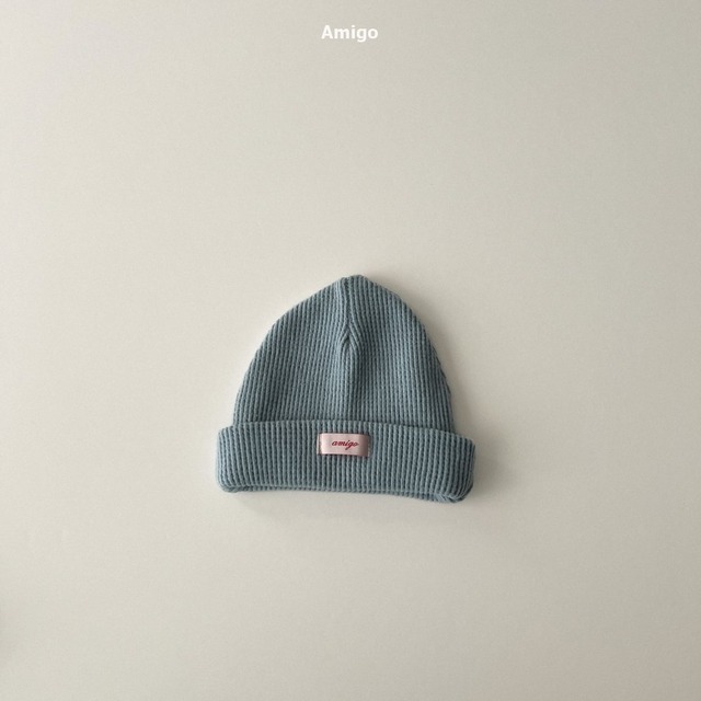 《即納》送料無料【Amigo】Brushed Waffle Beanie