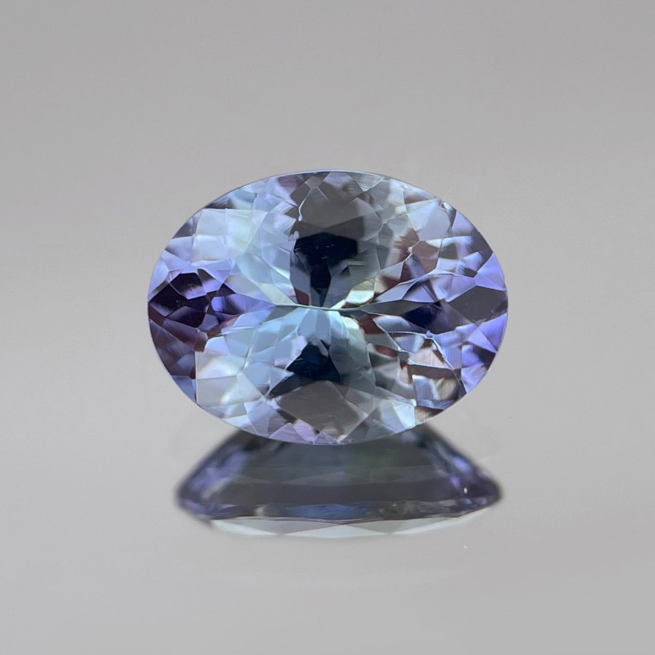 ◆ソ付 非加熱 タンザナイト 1.523ct ルース オーバル