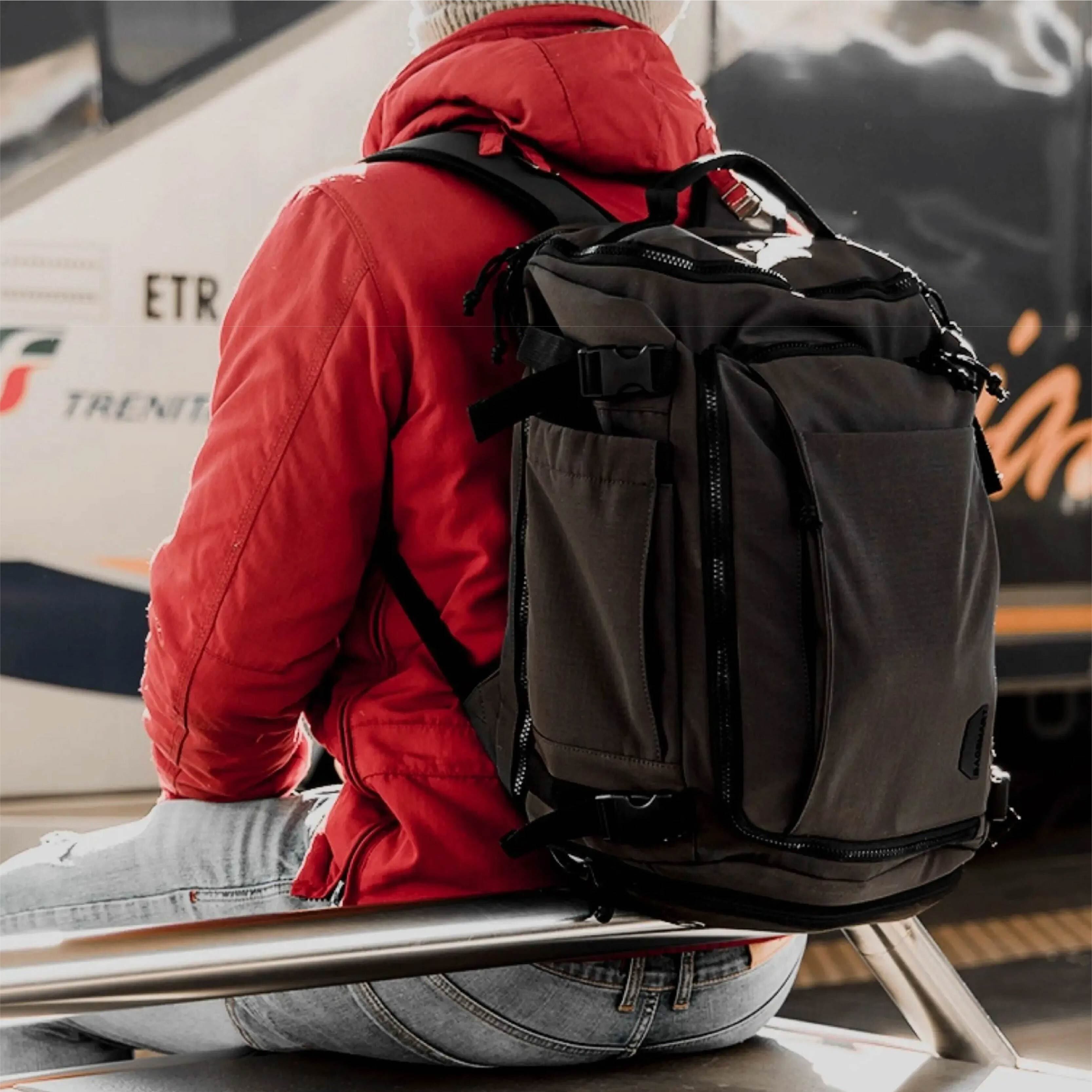 LZ 1064 . リュック レディース メンズ 拡張型 トラベルリュック 大
