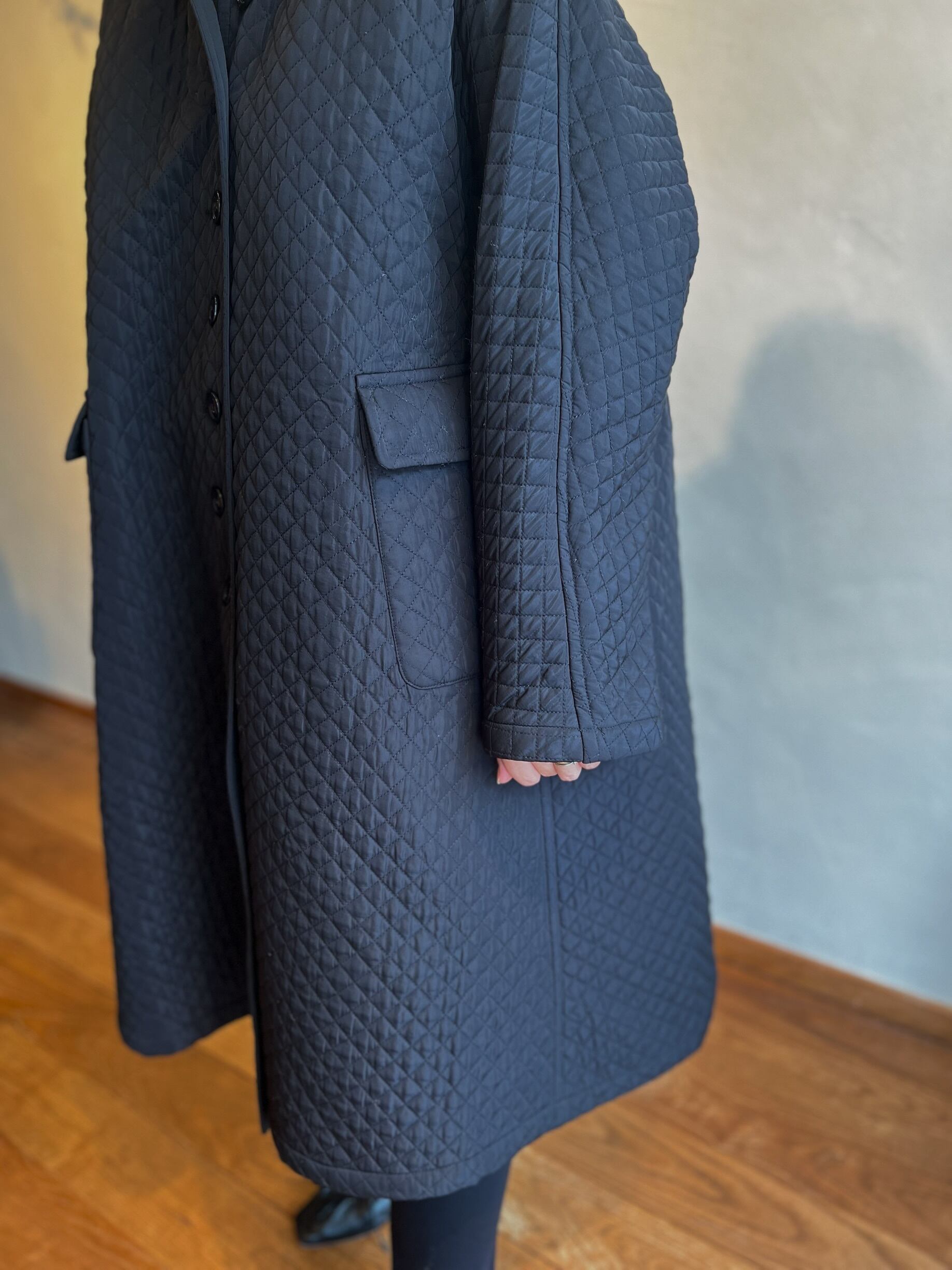 Bilitis dix-sept ans / キルティングフードコート | anouk