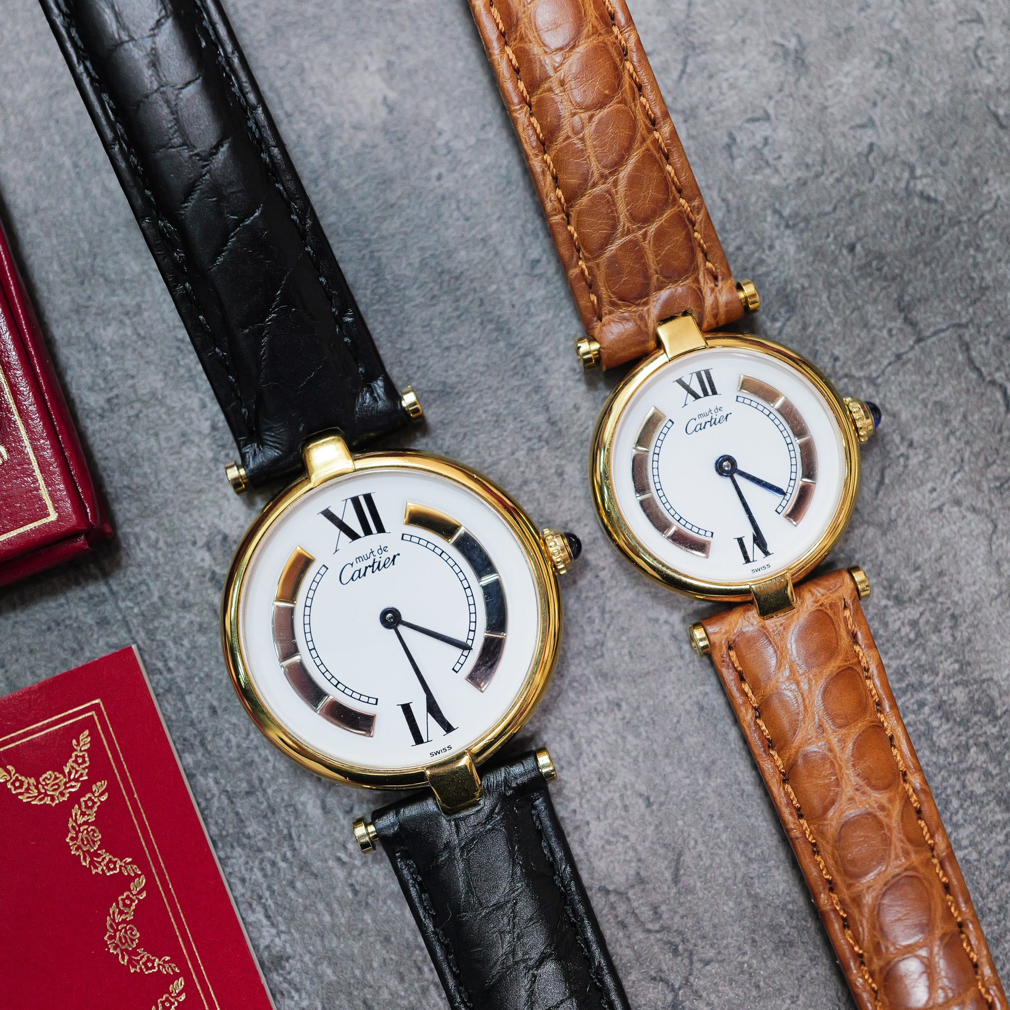カルティエ マストヴァンドーム LM トリニティ文字盤 | Ante Official  