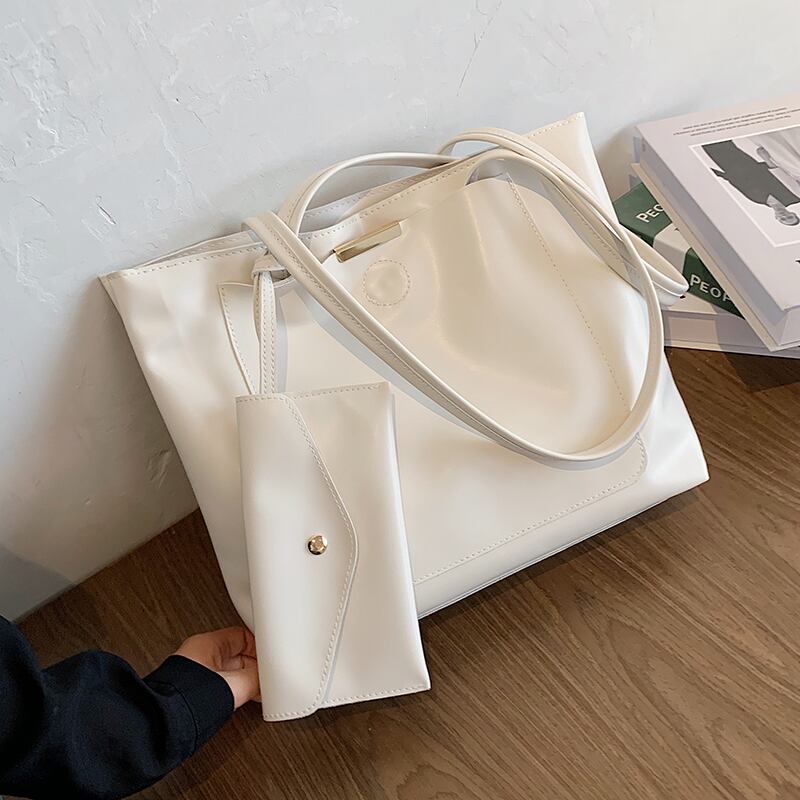 シンプルで大容量のハンドバッグ、ハンドバッグ、レディースバッグ、2020年に人気の新しい流行のファッション、ワンショルダーハンドバッグ、ワイルドトートバッグ Tiancai_Wing_Bag5507960