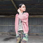 YASHIKI / GANKO別注 Ginka Cardigan(Yuki Momizi)style
