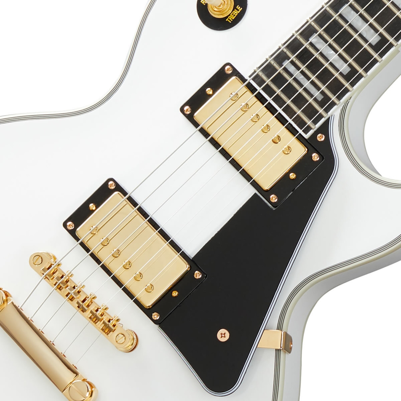 Epiphone Inspired by Gibson Les Paul Custom (Alpine White)