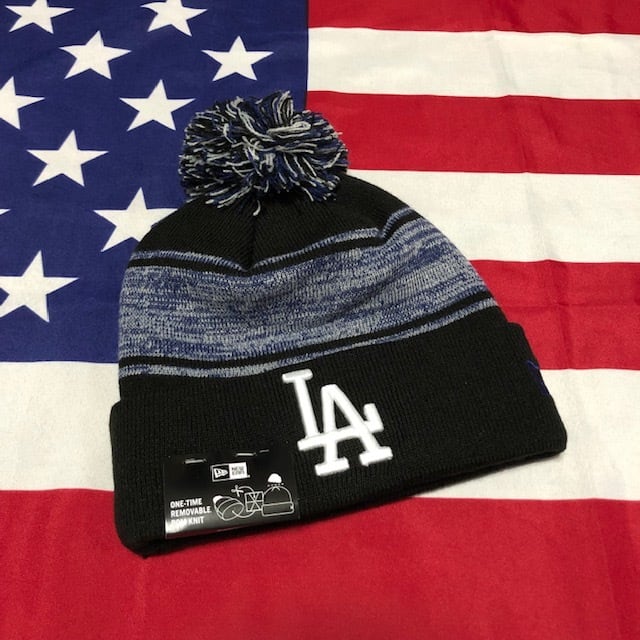 NEW ERA LA Dodgers ニューエラ キャップ ポンポンニット帽ドジャース