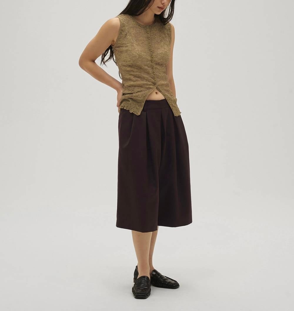 TODAYFUL Twill Bermuda Pants 22,000 yen | Loveliest