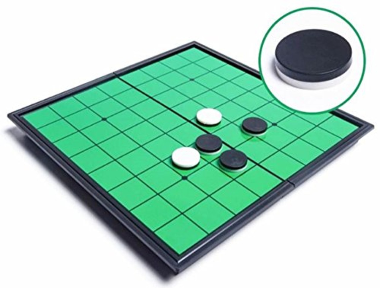 ぶつかってもズレない マグネット リバーシ 定番テーブルゲーム コンパクト収納