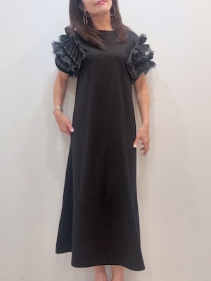 ガレナ GARENA フリルスリーブカットワンピース