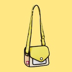 【Jump From Paper】JFP166 ショルダーバッグ（小）イエロー　Color Me In Collection / Junior Giggle Shoulder Bag 正規輸入品