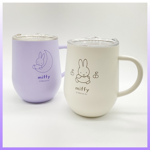 ふた付きステンレスマグ　ミッフィー/MIFFY うさぎ