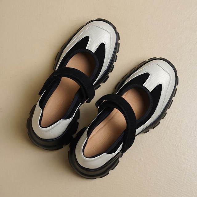 【34-40】Mary jane sneakers　B4244