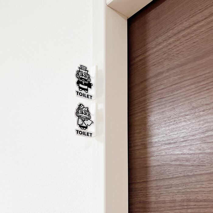 トイレの看板 Amazon | Sitengle ピクトサイン ドアサイン トイレサイン
