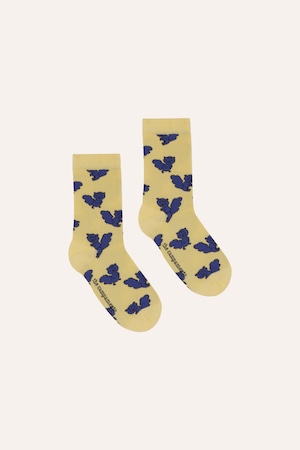 送料無料 the campamento/BLUE SQUIRRELS KIDS SOCKS