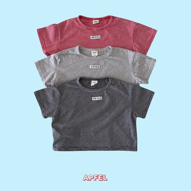 【取寄/韓国直送】APFEL 26/SM ジェリーショートTシャツ｜夏服｜韓国子供服