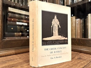 【SFF001】 【FIRST EDITION】The Greek Concept of Justice From Its Shadow in Homer to Its Substance in Plato/ second-hand book