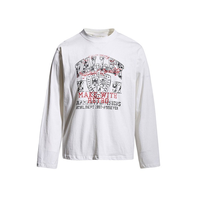 ヴィンテージライクカレッジエンブレムTシャツ 3col R02525