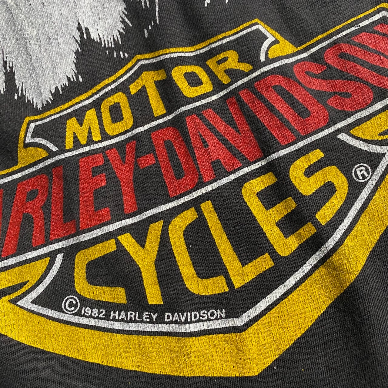 80s Harley Davidson 雰囲気系 イーグル シングルステッチ ハーレー