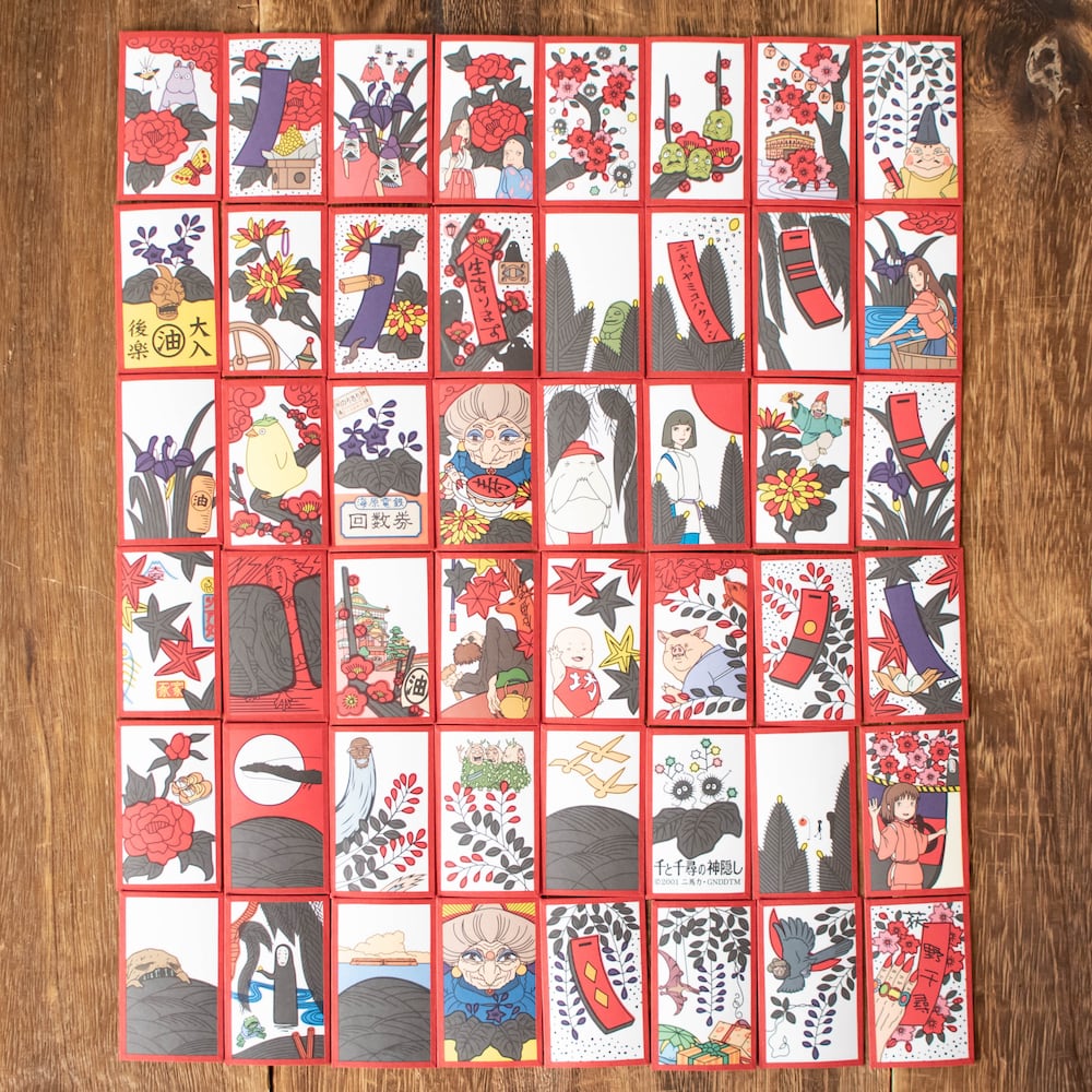 千と千尋の神隠し 花札（0019） | すすのこ商店｜ジブリグッズ