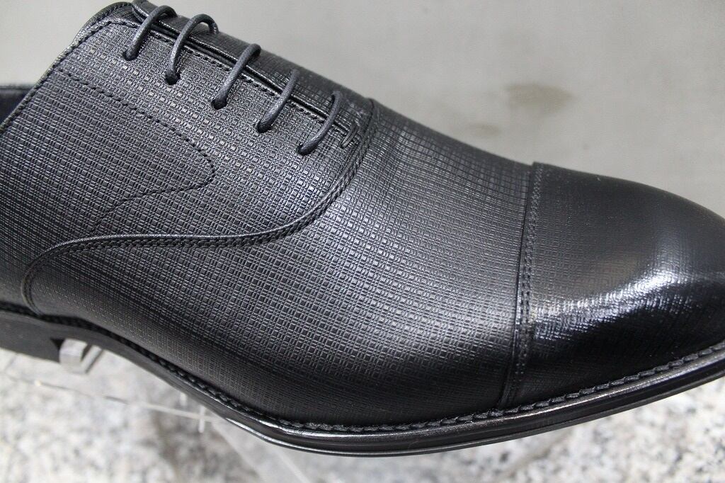 NICOLE MONSIEUR NICOLE ジオメトリックレザードレスシューズ ブラック