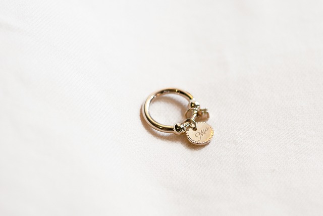 baby ring - charm  (K10,K18 gold)