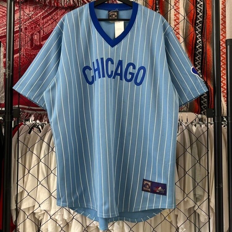 90s USA製 MLB シカゴカブス チーム系 ゲームシャツ ベースボール ...
